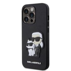 Θήκη Σιλικόνης Karl Lagerfeld Ikonik NFT για Apple iPhone 15 - Black