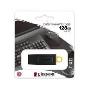 Kingston DataTraveler Exodia 128GB USB 3.2 Stick - Black