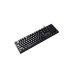 Ενσύρματο Πληκτρολόγιο RGB Backlight Lamtech Greek Version - Black