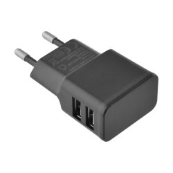 Φορτιστής Lamtech Travel Charger Dual USB-A 2.1A - Black