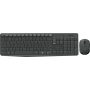 Aσύρματο Σετ Πληκτρολογίου Logitech MK235 GR - Black 