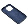 Θήκη Δερματινής OEM για iPhone 15 για MagSafe - Indigo Blue