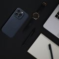 Θήκη Σιλικόνης Matte case με Magsafe για iPhone 15 Pro Max - Titanium Blue