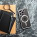 Θήκη Σιλικόνης Magshine με Magsafe για iPhone 15 Pro - Silver