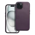 Θήκη Δερματινής OEM για iPhone 15 για MagSafe - Dark Purple