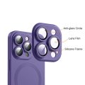 Θήκη Σιλικόνης Orso Camera Lens Protection με Magsafe iPhone 14 Pro - Purple