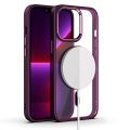 Μεταλλική Θήκη Orso με Magsafe για iPhone 14 - Clear Wine