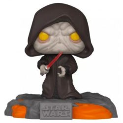  Pop! Movies: Star Wars: Red Saber Collection Darth Sidious 519 Bobble-Head & Glows in the Dark Special Edition (Exclusive)