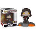  Pop! Movies: Star Wars: Red Saber Collection Darth Sidious 519 Bobble-Head & Glows in the Dark Special Edition (Exclusive)