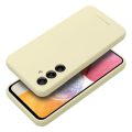 Θήκη Σιλικόνης Roar Cloud Skin για Samsung Galaxy A14 4G/5G - Light Yellow