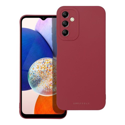 Θήκη Σιλικόνης Roar Luna για Samsung Galaxy A14 4G/5G - Burgundy