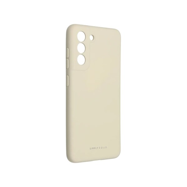 Θήκη Σιλικόνης Roar Space για Samsung S21 FE 5G - Beige