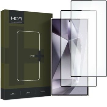 Tempered Glass Hofi Pro+ (2 Pack)* Full Face για Samsung Galaxy S24 Ultra - Black