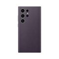 Θήκη Samsung Vegan Lether Backcover για S24 Ultra - Dark Violet