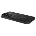 Θήκη Σιλικόνης Spigen Armor Mag με MagSafe για iPhone 15 Pro - Matte Black 