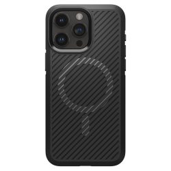Θήκη Σιλικόνης Spigen Armor Mag με MagSafe για iPhone 15 Pro - Matte Black 