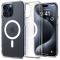 Θήκη Σιλικόνης Spigen Ultra Hybrid Mag με Magsafe για iPhone 15 Pro - Frost Clear