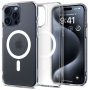 Θήκη Σιλικόνης Spigen Ultra Hybrid Mag με Magsafe για iPhone 15 Pro - Frost Clear