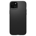 Θήκη Σιλικόνης Spigen Liquid Air για iPhone 15 - Matte Black