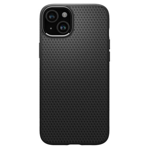 Θήκη Σιλικόνης Spigen Liquid Air για iPhone 15 - Matte Black