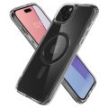 Θήκη Σιλικόνης Spigen Ultra Hybrid Mag με Magsafe για iPhone 15 - Carbon Fiber