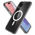 Θήκη Σιλικόνης Spigen Ultra Hybrid Mag με Magsafe για iPhone 15 - Clear (White MagSafe)