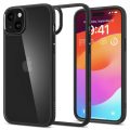 Θήκη Σιλικόνης Spigen Ultra Hybrid Matte Black για iPhone 15 - Clear 