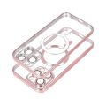 Θήκη Σιλικόνης Tech-Protect Magshine με Magsafe για Apple iPhone 14 Pro Max - Rose Gold