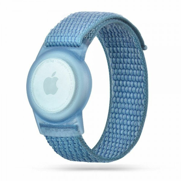 Παιδικό Βραχιόλι Tech-Protect Nylon για Airtag - Blue