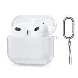 Θήκη Σιλικόνης Tech Protect Flexair για Apple Airpods 3 - Clear