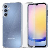 Θήκη Σιλικόνης Tech-Protect Flexair για Samsung Galaxy A25 5G - Glitter Clear