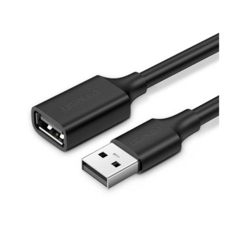 Καλώδιο Επέκτασης Ugreen USB 2.0 USB-A male σε USB-A female 1m - Black