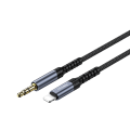 Καλώδιο Ήχου Recci 3.5mm Μale σε Lightning 1.2m - Black