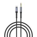 Καλώδιο Ήχου Recci 3.5mm Μale σε Lightning 1.2m - Black