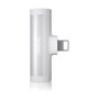 Μετατροπέας Lightning male σε 2x Lightning female Wekome - White