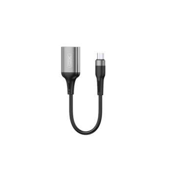 Αντάπτορας XO NB201 OTG micro USB σε USB - Black