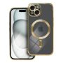 Θήκη Σιλικόνης Tech-Protect Magshine με Magsafe για Apple iPhone 15 - Gold