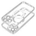 Θήκη Σιλικόνης Tech-Protect Magshine με Magsafe για Apple iPhone 15 - Silver