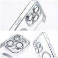 Θήκη Σιλικόνης Tech-Protect Magshine με Magsafe για Apple iPhone 15 - Silver
