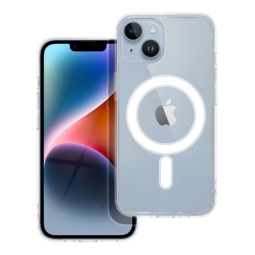 Θήκη Σιλικόνης με Magsafe για iPhone 14 Plus - Clear
