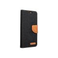 Θήκη Book Canvas για Samsung Galaxy A53 5G - Black/ Brown