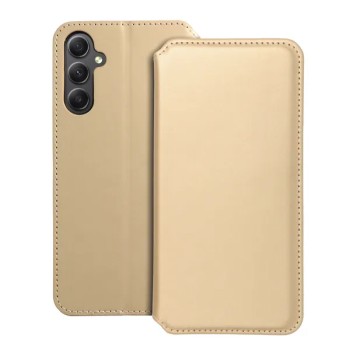 Θήκη Dual Pocket Book για Samsung Galaxy A34 5G - Gold