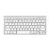 Ασύρματο Πληκτρολόγιο για iPad Omoton KB088 με Βάση για Tablet - White