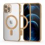 Θήκη Σιλικόνης Tech-Protect Magshine με Magsafe για Apple iPhone 11 Pro Max - Gold