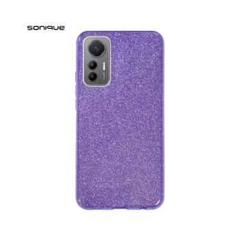 Θήκη Σιλικόνης Sonique Shiny Back Cover για Xiaomi 12 Lite - Purple