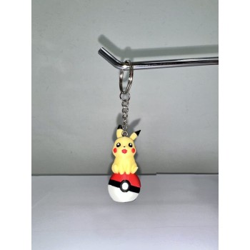 Pokémon 3D Printed Keychain - Pikachu