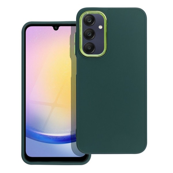 Θήκη Σιλικόνης FRAME case για Samsung Galaxy A25 5G - Green