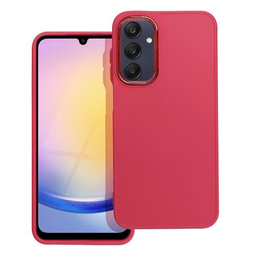 Θήκη Σιλικόνης FRAME case για Samsung Galaxy A25 5G - Magenta