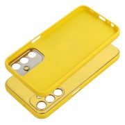 Θήκη Δερματίνης LEATHER Gold για Samsung Galaxy A15 4G / 5G - Yellow