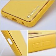 Θήκη Δερματίνης LEATHER Gold για Samsung Galaxy A15 4G / 5G - Yellow